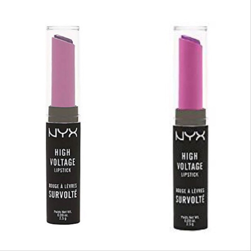Nyx High Voltage Lipstick Lot Of Two